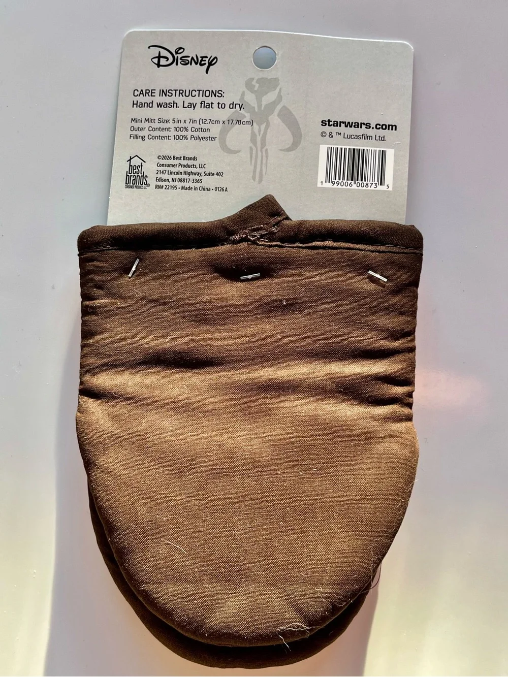 Disney Star Wars The Mandalorian Grogu Mini Oven Mitts - Set of 2 - NWT